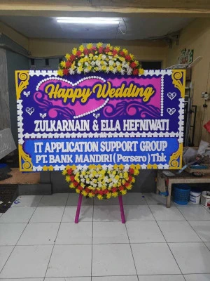 Papan Bunga di Harjamukti